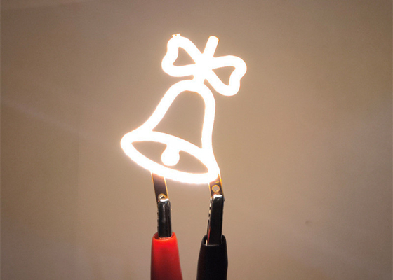 3V COB 柔らかい繊維のろうそく ダイオード LED クリスマスライト ホリデーパーティー ラブレター 飾り灯 DIY