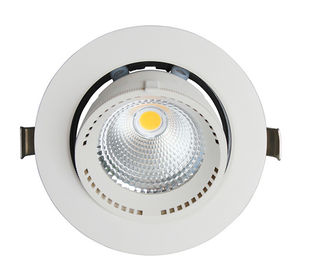 40ワットのジンバルの高い照明効率の涼しい白LEDの天井ダウンライト