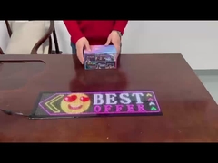 32*128 カー トラック フロントガラス ソフト デカール スクリーン アニメーション LED パネル アプリ リモコン付き