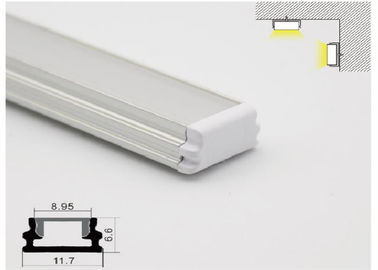 抵抗LEDのアルミニウム プロフィールを天井/壁のための11 x 7mm線形LEDのプロフィール巻いて下さい