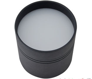 SMD2835 Round Black LED Ceiling Downlights , 18W Surface Mounted LED Downlight
