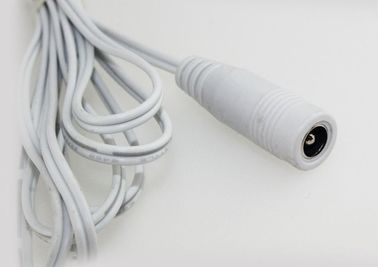 White / Black Waterproof DC Connector 35 X 23mm For LED Strip Light
