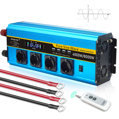 220v 230v 24v家庭電化製品のための携帯用力インバーター3000/4000ワット