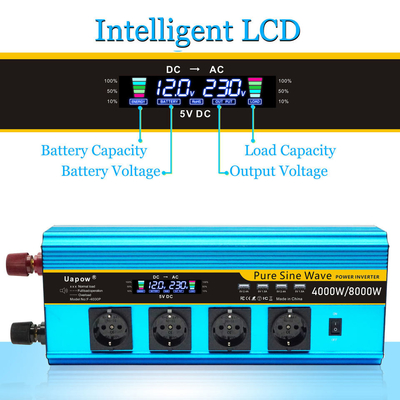 220v 230v 24v家庭電化製品のための携帯用力インバーター3000/4000ワット
