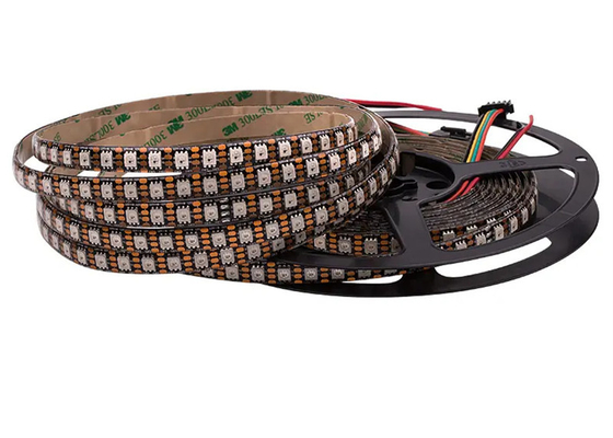 DC12Vデジタルダブル信号ライン IP20 WS2815 SMD5050 96 led/m l RGB IC アドレス可能なLEDストライプ