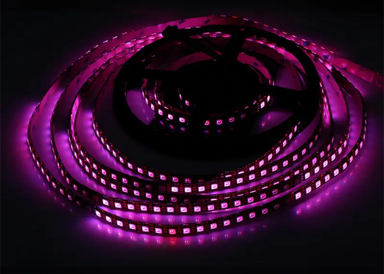 DC12Vデジタルダブル信号ライン IP20 WS2815 SMD5050 96 led/m l RGB IC アドレス可能なLEDストライプ