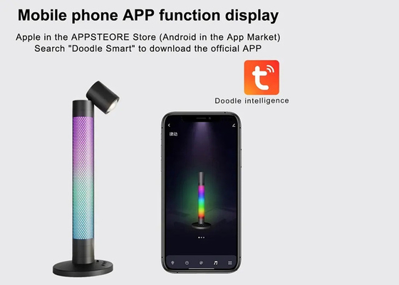 アプリ スマートグラフィティ クリエイティブ デスクランプ LED 雰囲気 ライト 作業 読み 寝台 夜光