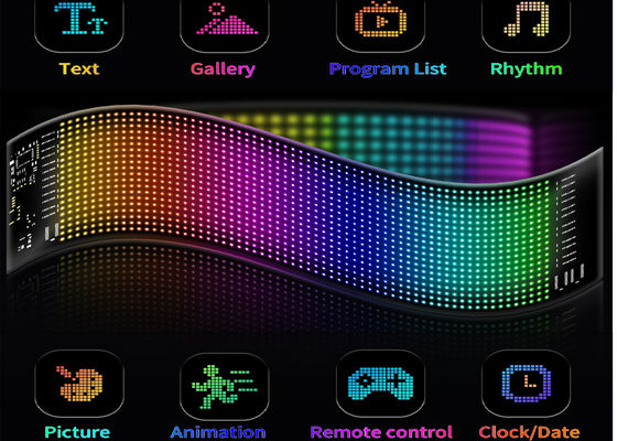 アプリ コントロール LED サインボード