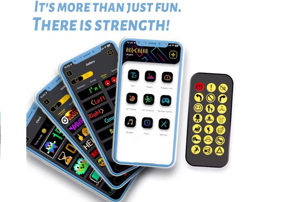 ソフトLEDスクリーン ブランド 広告 宣伝 ディスプレイ RGB カラー APP スマート プログラム可能な インテリア LED サイン