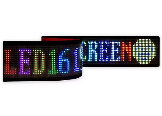 APP コントロール 柔軟なLEDスクリーン スクロール カスタム メッセージ テキスト サインボード LED ディスプレイ デジタル 自動車用