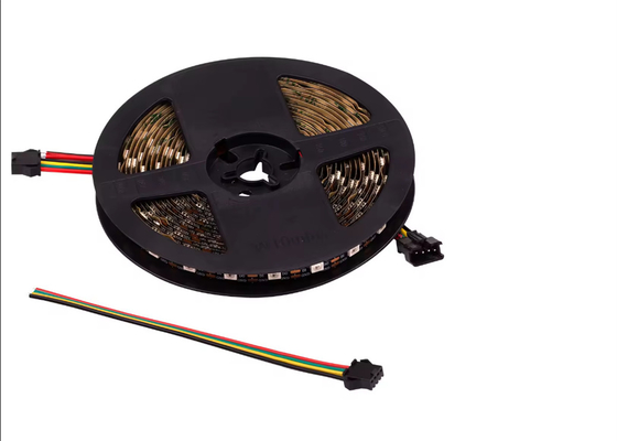 DC12Vデジタルダブル信号ライン LEDストライプ 柔軟テープ WS2815 SMD5050 IP20 60led 60Pixel RGB WS2815b IC