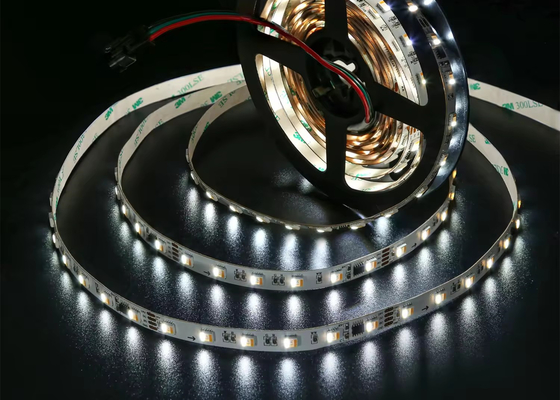 WS2805 断片点 再生 RGBCW 5色テープ RGB + 2色ファンタジー カラー 断片点 再生 12V24V