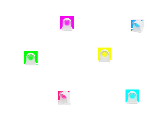 アドレス可能な RGB IP68 防水 LED イーブライト クリスマス飾り
