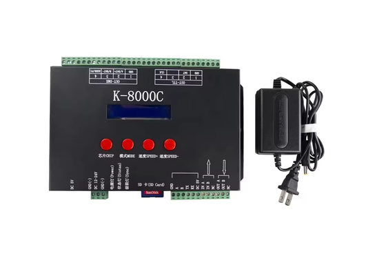 K-8000C プログラム可能なマジックカラーコントローラ DMX/SPI によるフルカラー制御